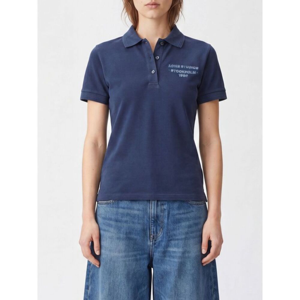 Acne Studios T-Shirt Woman Navy